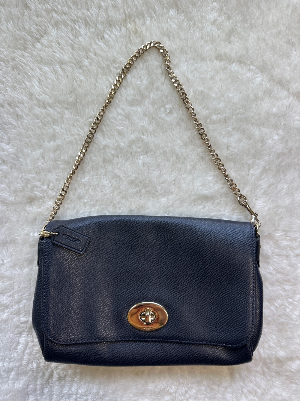 Coach Mini Ruby Crossbody Bag Navy Blue - Picture 2 of 13